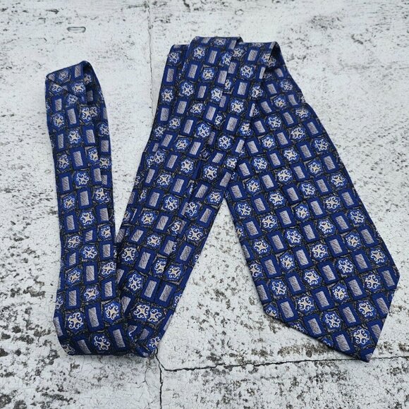 Geoffrey Beene Men Tie Multi Color Necktie100% Silk Classic Tie Made in USA - Picture 2 of 10